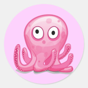 Adesivo polvo rosa bobo fofo