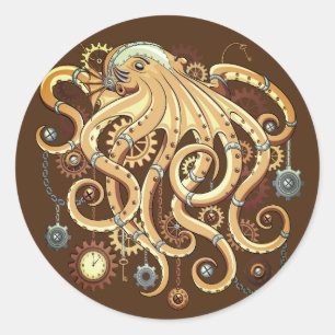 Adesivo Polvo Steampunk Retro Fantasia Mecânica