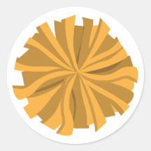 Pom De Cheerleader Amarelo
