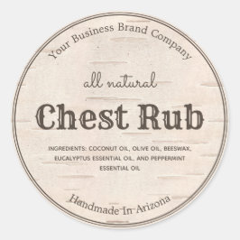 Adesivo Pomada Eucalyptus Salve, Estilo Ocidental do País