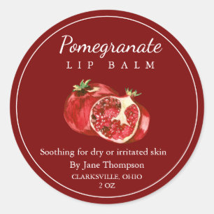 Adesivo Pomegranato Salve / Rótulo do balão