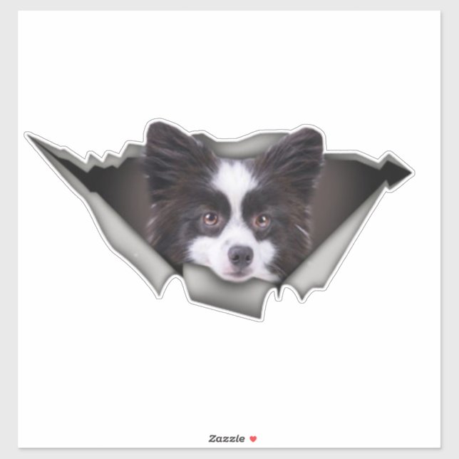 Adesivo Pomeraniana Dog Dog Adeskers Pomeraniano (Folha)