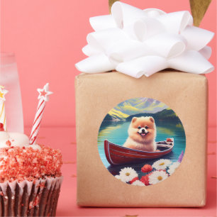 Adesivo Pomeraniano em um remo: Uma aventura cênica