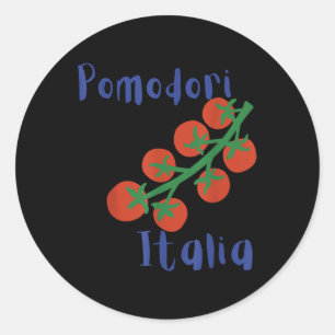 Adesivo Pomodori Itália Tomates Itália Verão