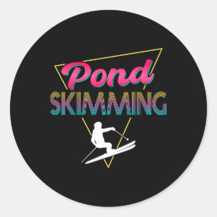 Adesivo Pond Skoling Roupa Ski Pond Skimmer dos anos 80