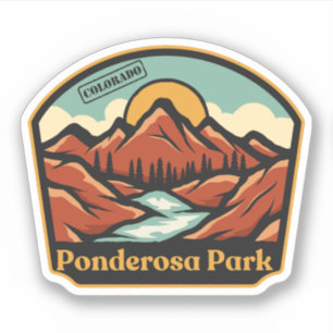 Adesivo Ponderosa Park, Colorado Sticker