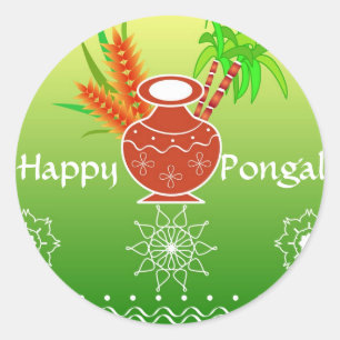 Adesivo Pongal - festival indiano sul