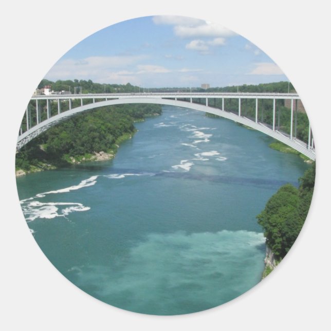 Adesivo Ponte arco-íris, Niagara Falls (Frente)