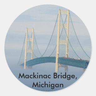 Adesivo Ponte de Mackinac, Michigan