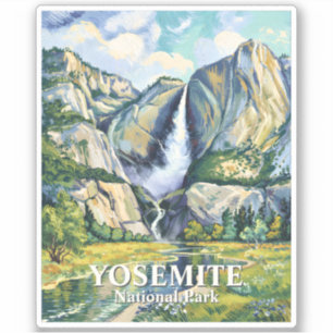 Adesivo Ponte de Noiva Personalizada Yosemite Vintage Outo
