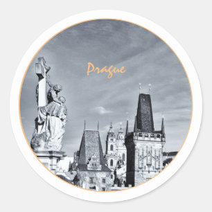 Adesivo Ponte de Praga & Charles, Cristo, Castelo / Tcheci