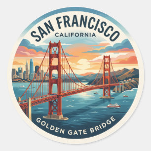 Adesivo Ponte Golden Gate Califórnia