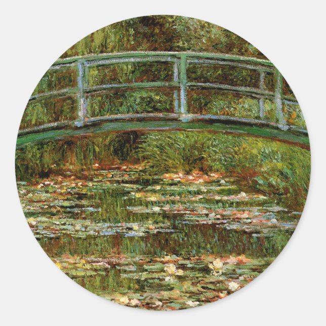 Adesivo Ponte Japonesa Monet Giverney (Frente)
