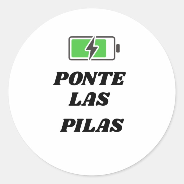 ADESIVO PONTE LAS PILAS STICKERS (Frente)