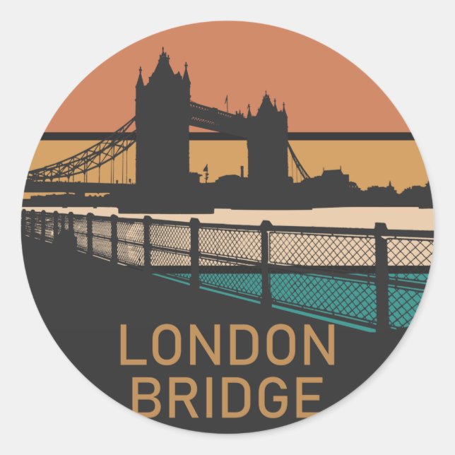 Adesivo Ponte Londres (Frente)