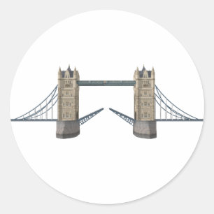 Adesivo Ponte Torre de Londres: Modelo 3D: