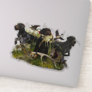 Adesivo Ponteiro alemão Wirehaired