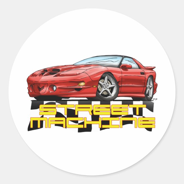 Adesivo Pontiac 4º Gen Trans Am (Frente)