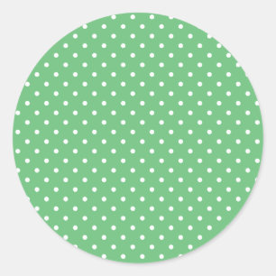 Adesivo Pontinho Clássico Branco - Verde de Verão