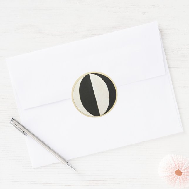 Adesivo Ponto de vista atual de Mahatmas por Hilma af Klin (Envelope)