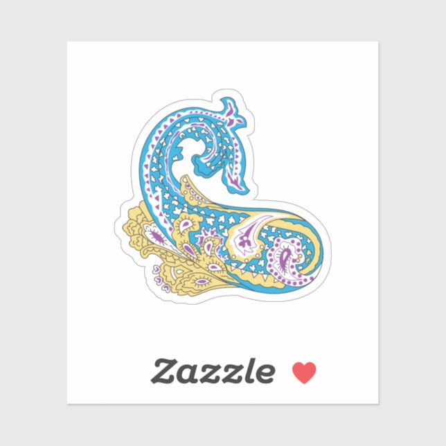 Adesivo Ponto, Sherpa Blue, Ouro Design (Folha)