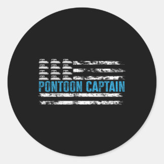 Adesivo Pontoon Captain Funny Boating 4th Of Julypontoon B