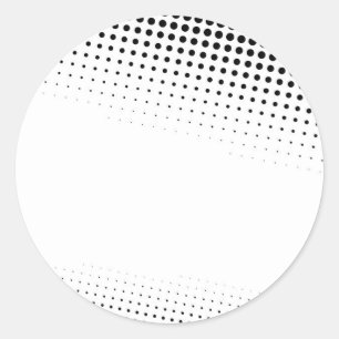 Adesivo Pontos de intervalo mínimo preto e branco Texture