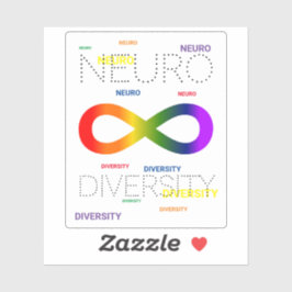 Adesivo Pontos de Neurodiversidade
