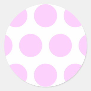 Adesivo Pontos Polka Rosa