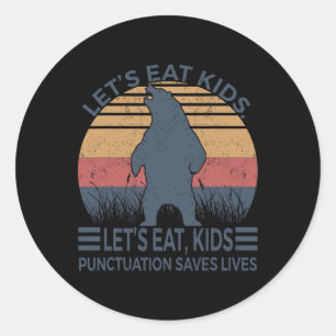 Adesivo Pontuação Eat Kids De vamos Salva Vidas Urso Engra