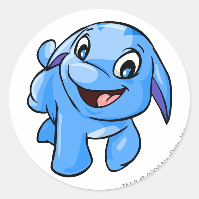 Adesivo Poogle Blue (Frente)
