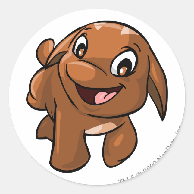 Adesivo Poogle Brown (Frente)