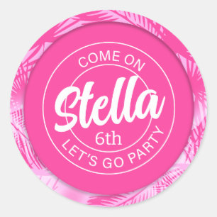 Adesivo Pool Party Pink Doll