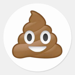 Adesivo Poop emoji
