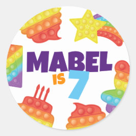 Adesivo Pop! | Aniversário do Arco-Íris