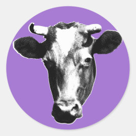 Adesivo Pop Art Cow