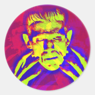 Adesivo Pop Art Frankenstein