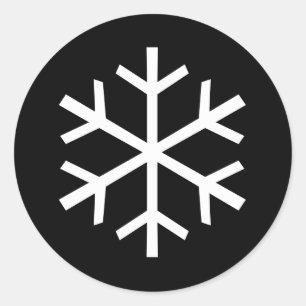 Adesivo Pop Art Snowflakes