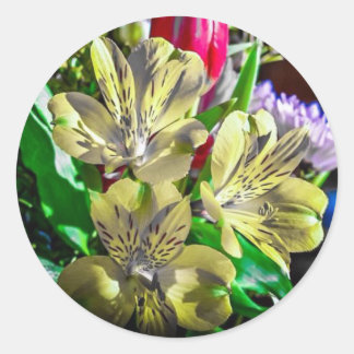 Adesivo Pop Color Flowers Sticker