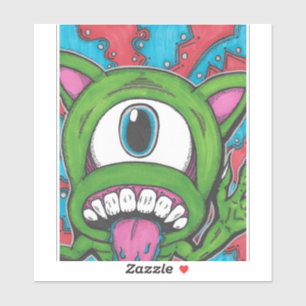 Adesivo Pop do Monster Vinil