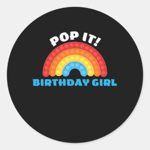 Adesivo Pop Dot Day Rainbow For Birday Girl