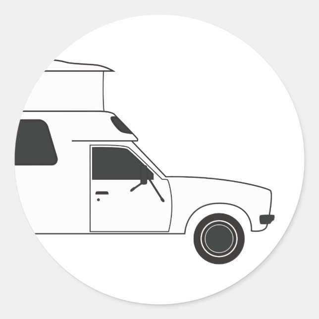 Adesivo pop para cima do chinook camper (Frente)