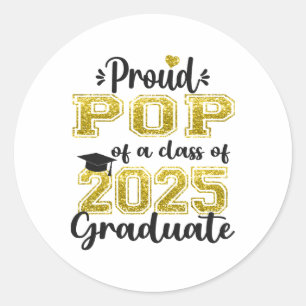 Adesivo Pop Super Orgulhoso Da Graduação Do Mais velho 202