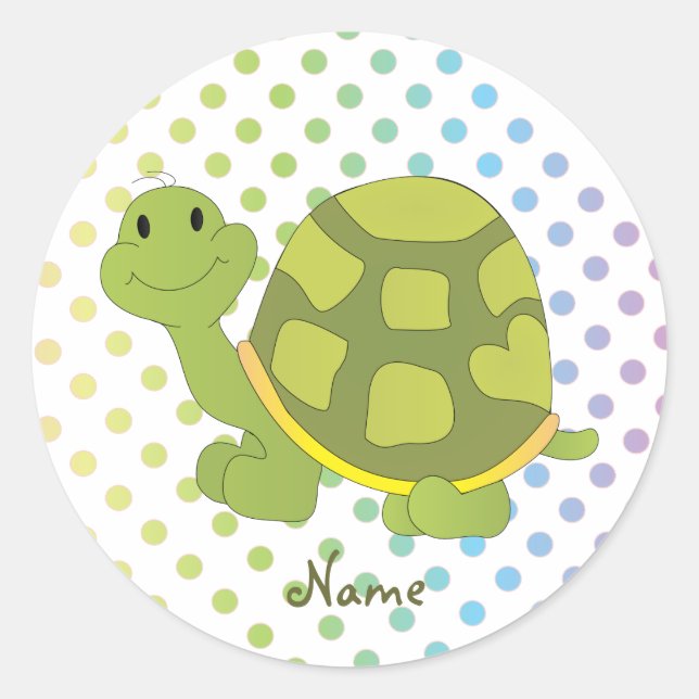 Adesivo Pop Turtle Sticker! (Frente)