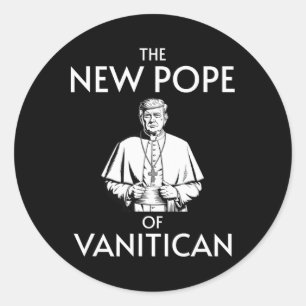 Adesivo Popa Engraçado De Vanitican