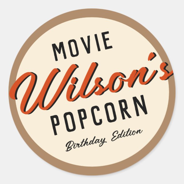Adesivo Popcorn Box Stickers (Frente)