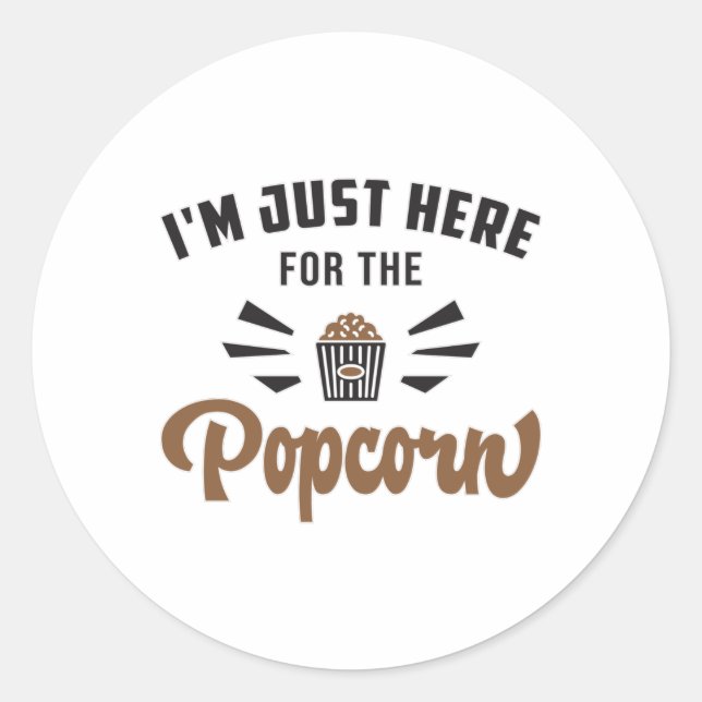 Adesivo Popcorn Day Filme Pop Filme Cinema Cinema Instantâ (Frente)