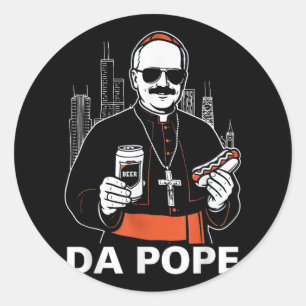 Adesivo Pope América Papa Leo Xiv