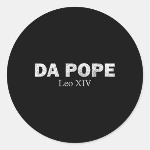Adesivo Pope Da América Chicago Papa Leo Xiv Engraçado