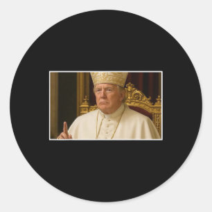 Adesivo Pope Trump Engraçado Presidente O Próximo Papa